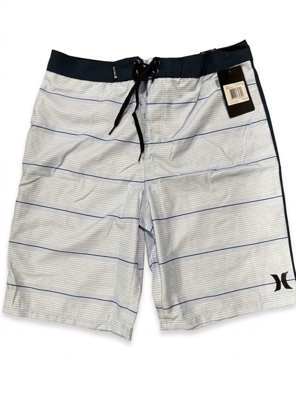 Hurley Youth Boys Striped Boardshorts Swim Trunks NWT Size 18